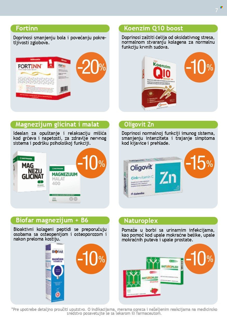 Apoteka Plus katalog  - 01.07.2026 - 31.08.2026. Stranica 7