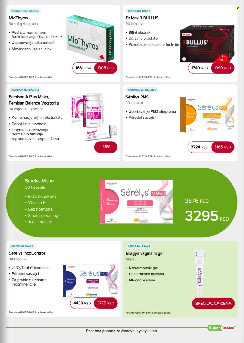 Dr.Max katalog  - 01.07.2026 - 31.07.2026. Stranica 9