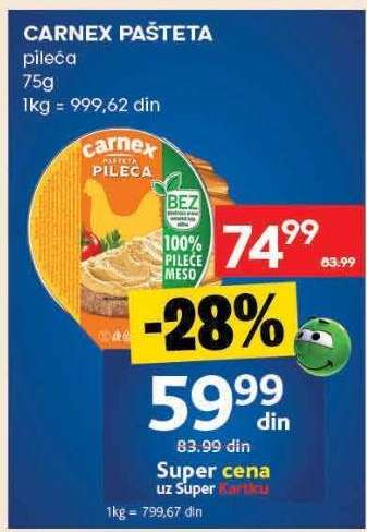 CARNEX PAŠTETA