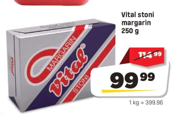 Vital stoni margarin 250 g