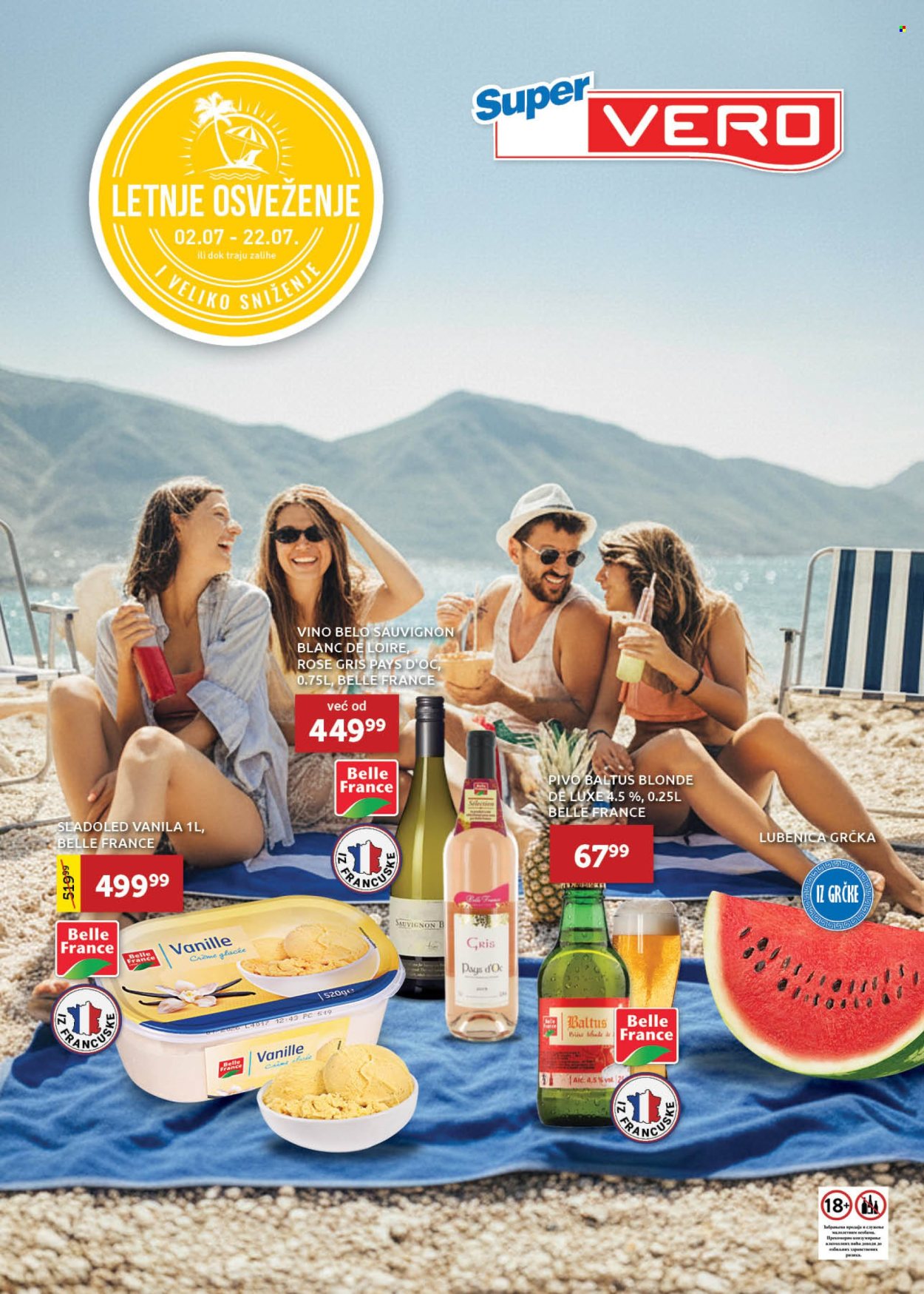 SuperVERO katalog  - 02.07.2026 - 22.07.2026. Stranica 1