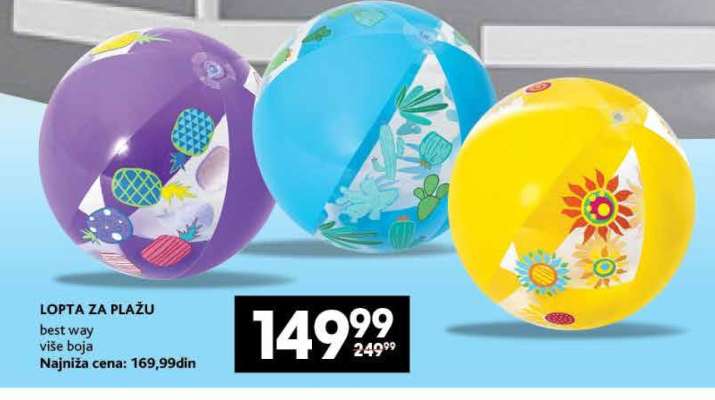 LOPTA ZA PLAŽU