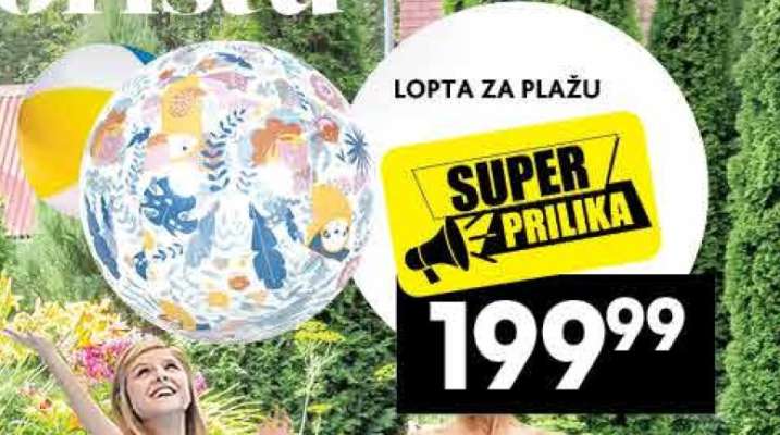 LOPTA ZA PLAŽU