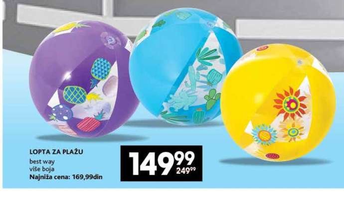 LOPTA ZA PLAŽU