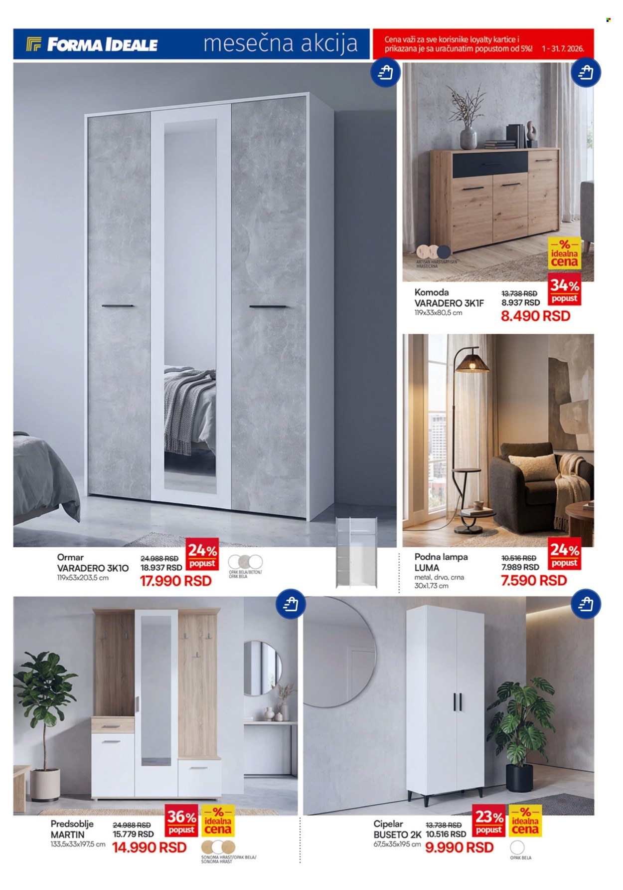 Forma Ideale katalog  - 01.07.2026 - 31.07.2026. Stranica 7