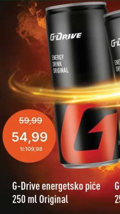 G-Drive energetsko piće 250 ml Original
