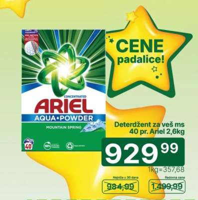 ARIEL AQUA POWDER MOUNTAIN SPRING