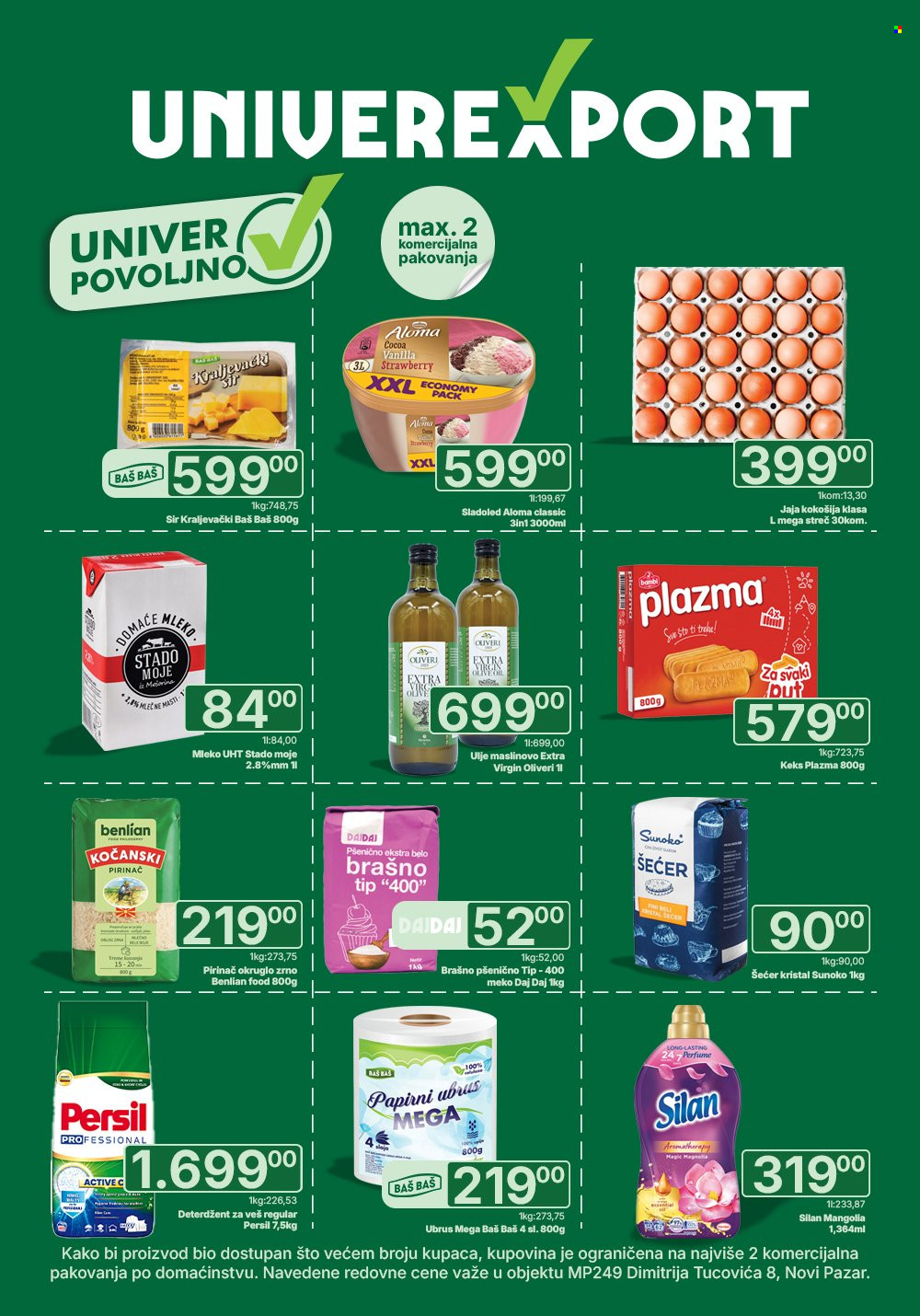 Univerexport katalog . Stranica 1