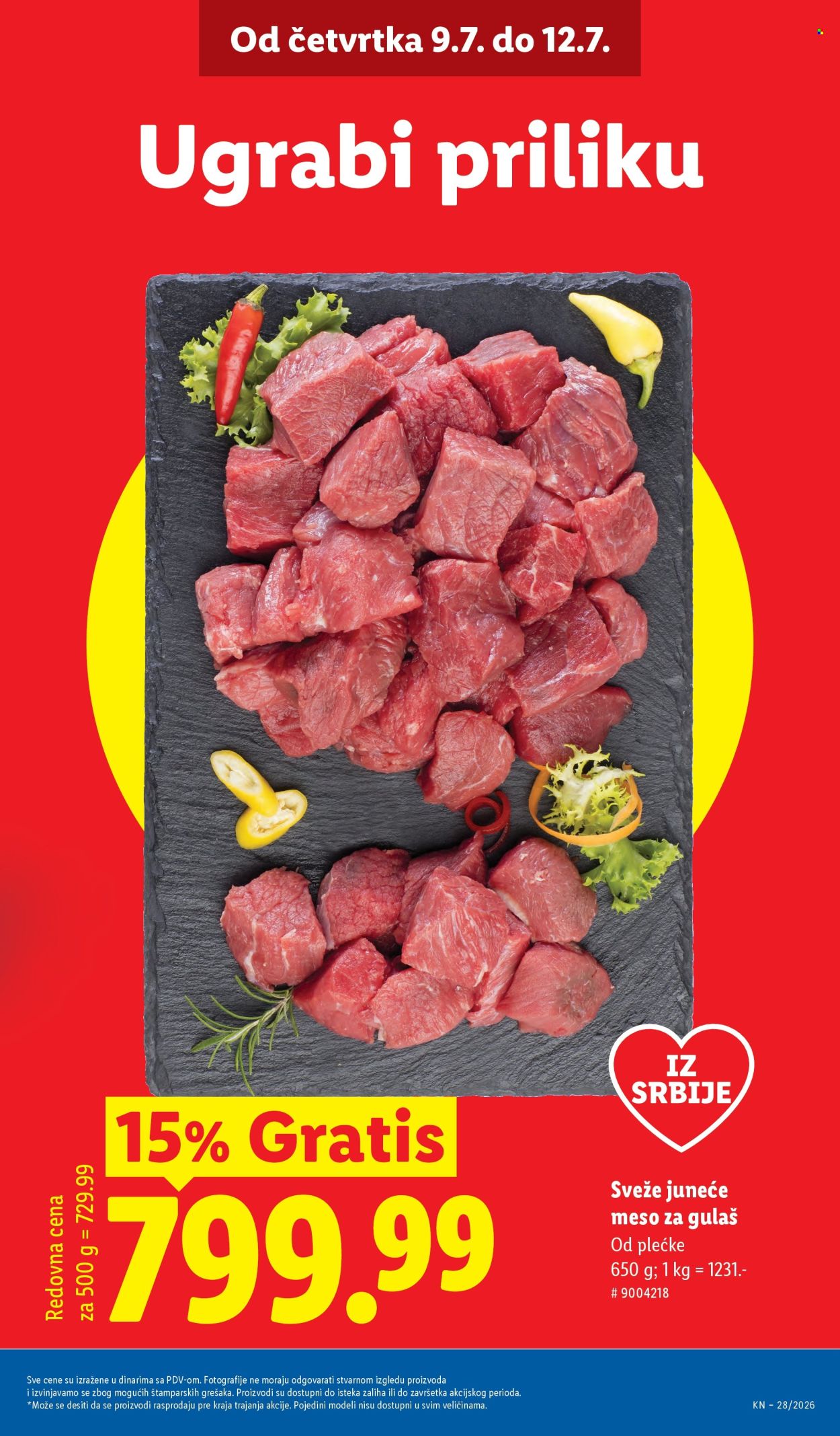 Lidl katalog  - 09.07.2026 - 15.07.2026. Stranica 3