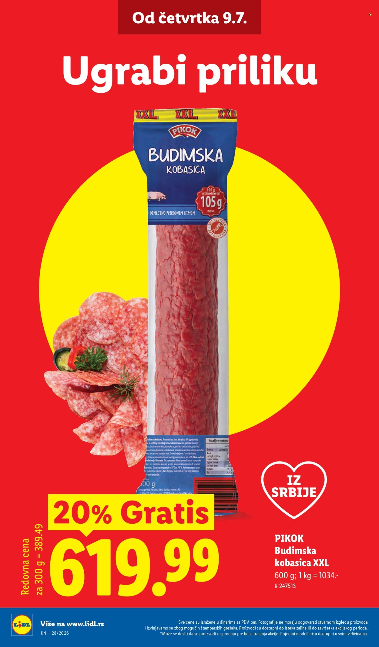 Lidl katalog  - 09.07.2026 - 15.07.2026. Stranica 4