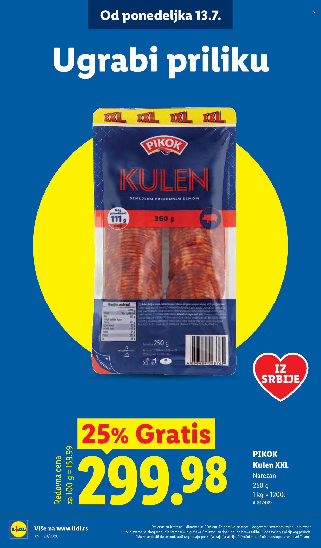 Lidl katalog  - 09.07.2026 - 15.07.2026. Stranica 14