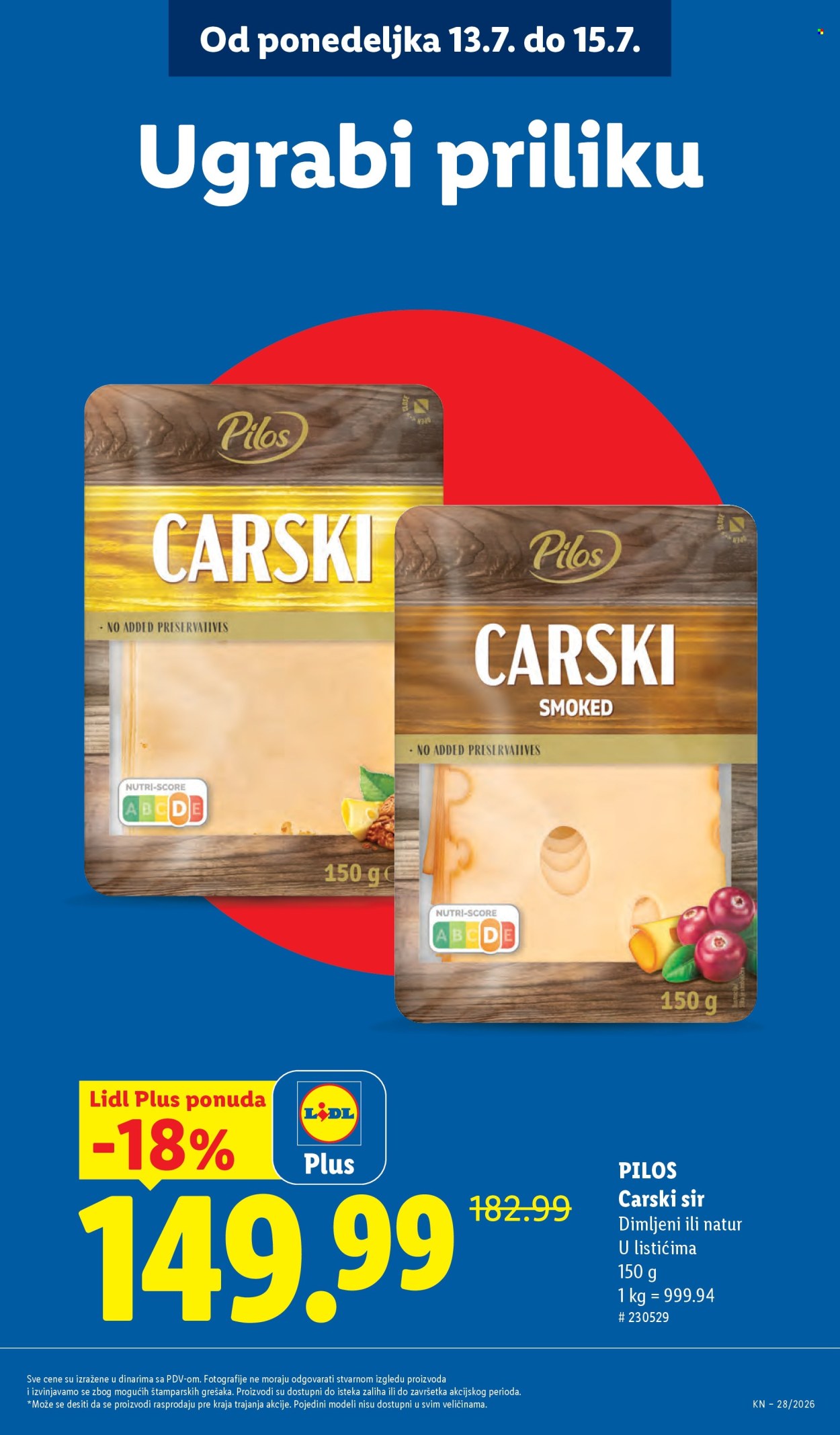 Lidl katalog  - 09.07.2026 - 15.07.2026. Stranica 15