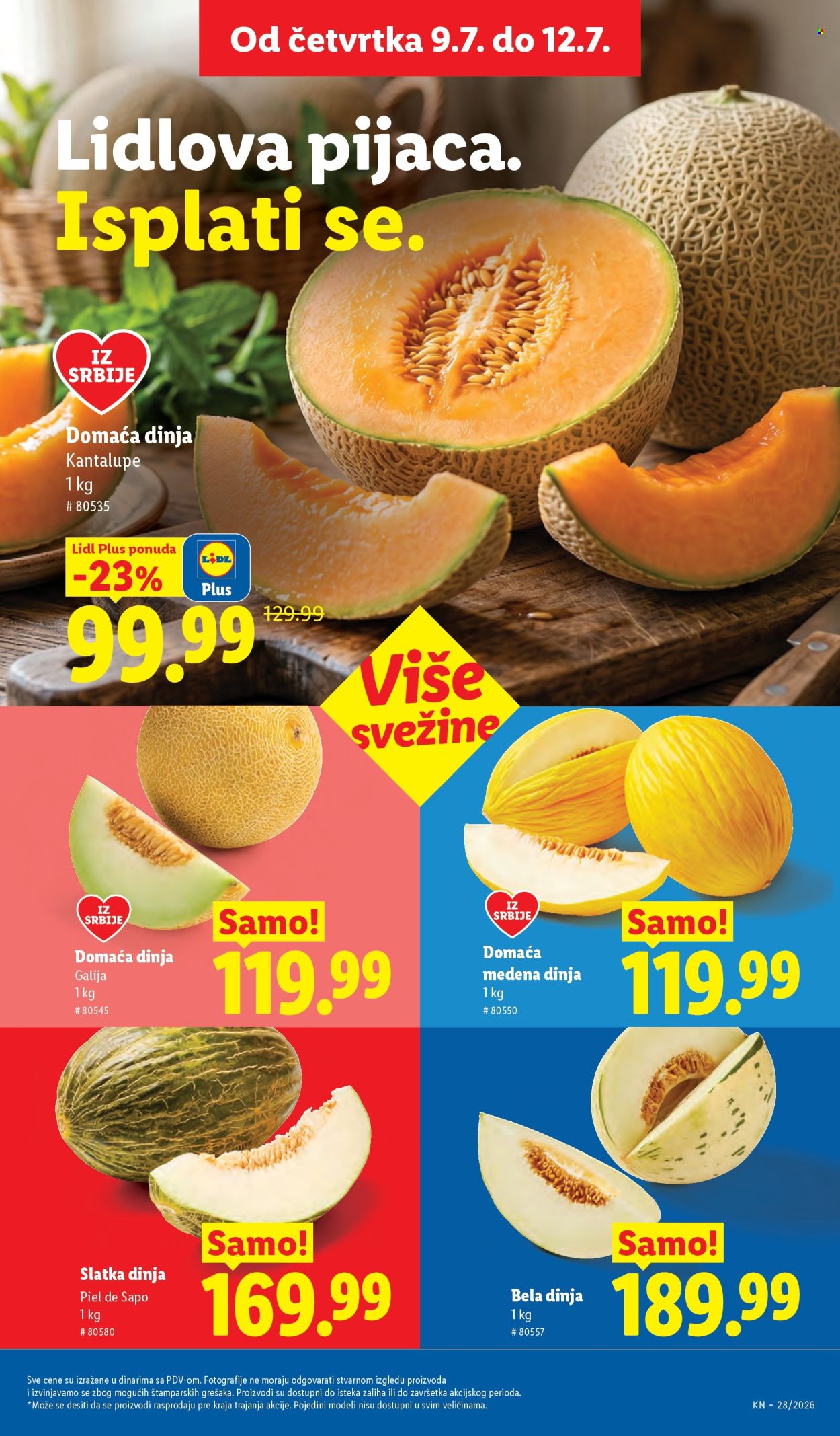 Lidl katalog  - 09.07.2026 - 15.07.2026. Stranica 19