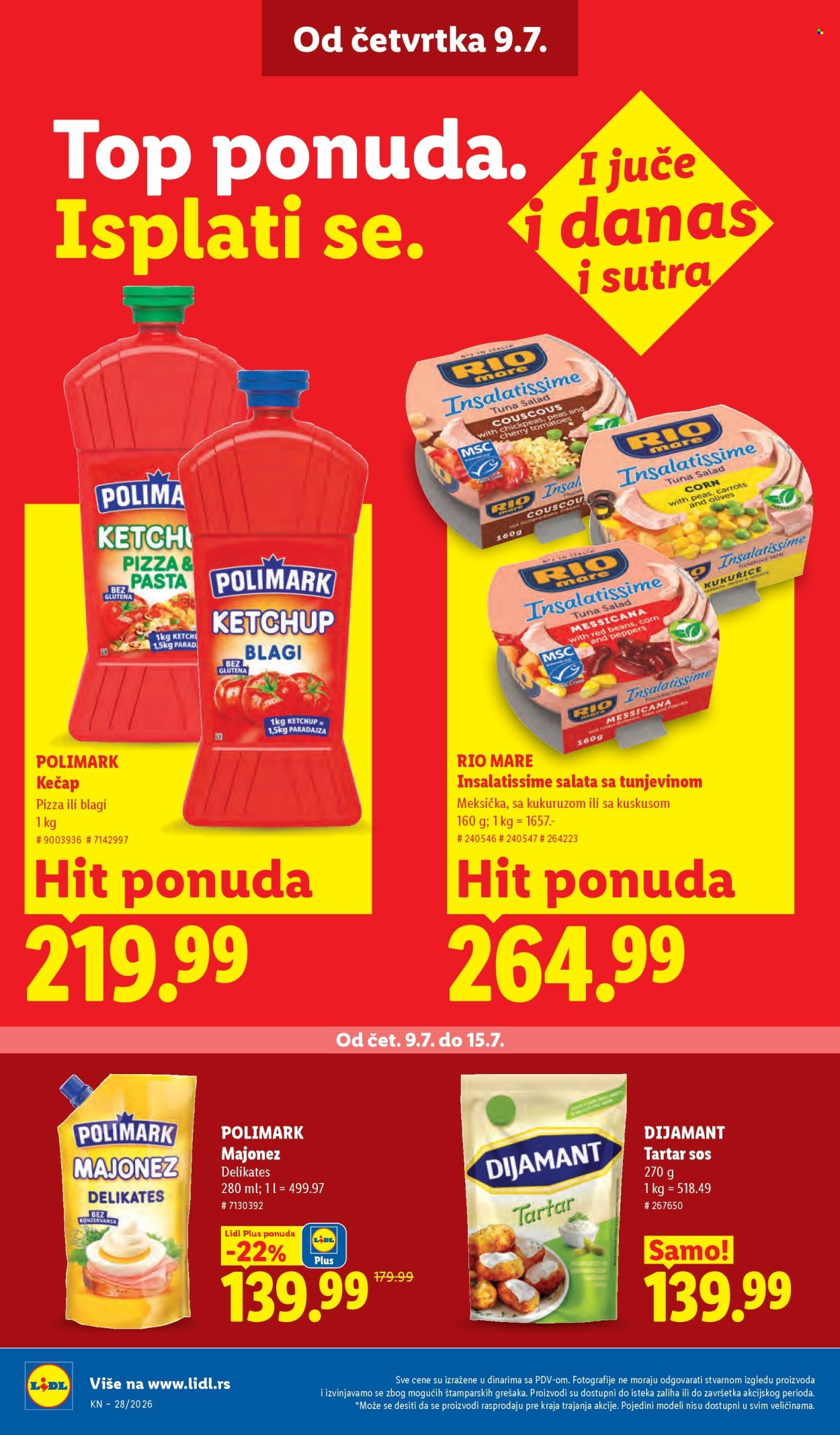 Lidl katalog  - 09.07.2026 - 15.07.2026. Stranica 28