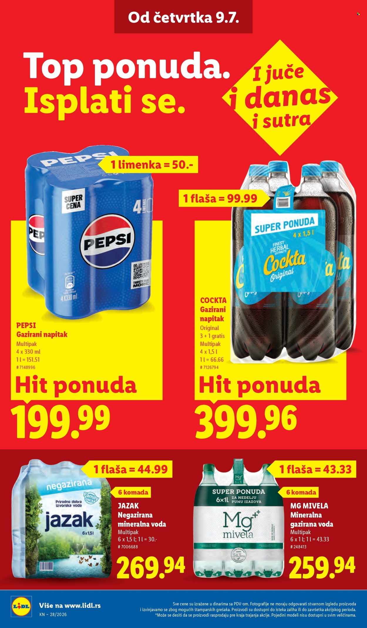 Lidl katalog  - 09.07.2026 - 15.07.2026. Stranica 32