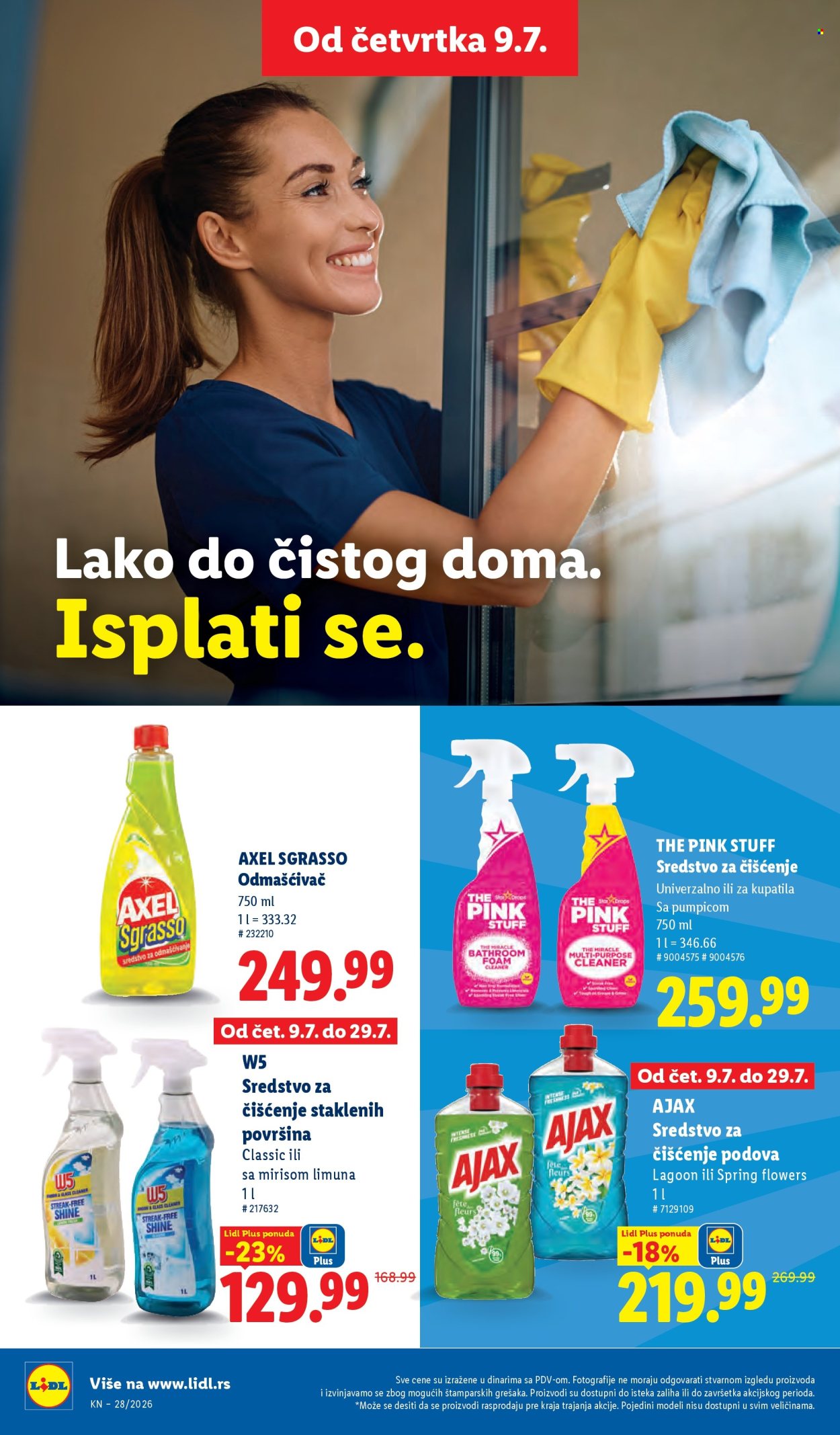 Lidl katalog  - 09.07.2026 - 15.07.2026. Stranica 38