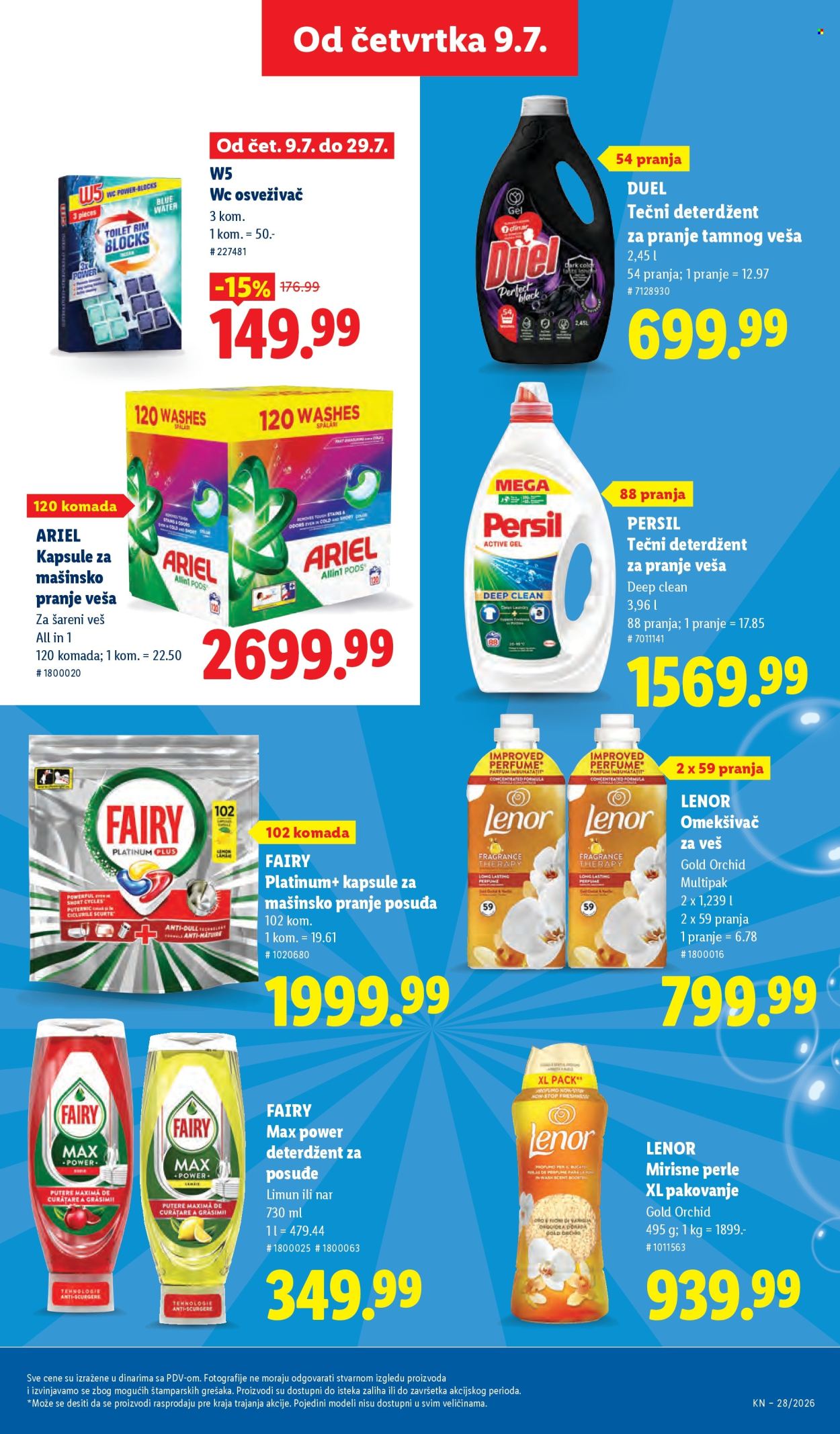 Lidl katalog  - 09.07.2026 - 15.07.2026. Stranica 39