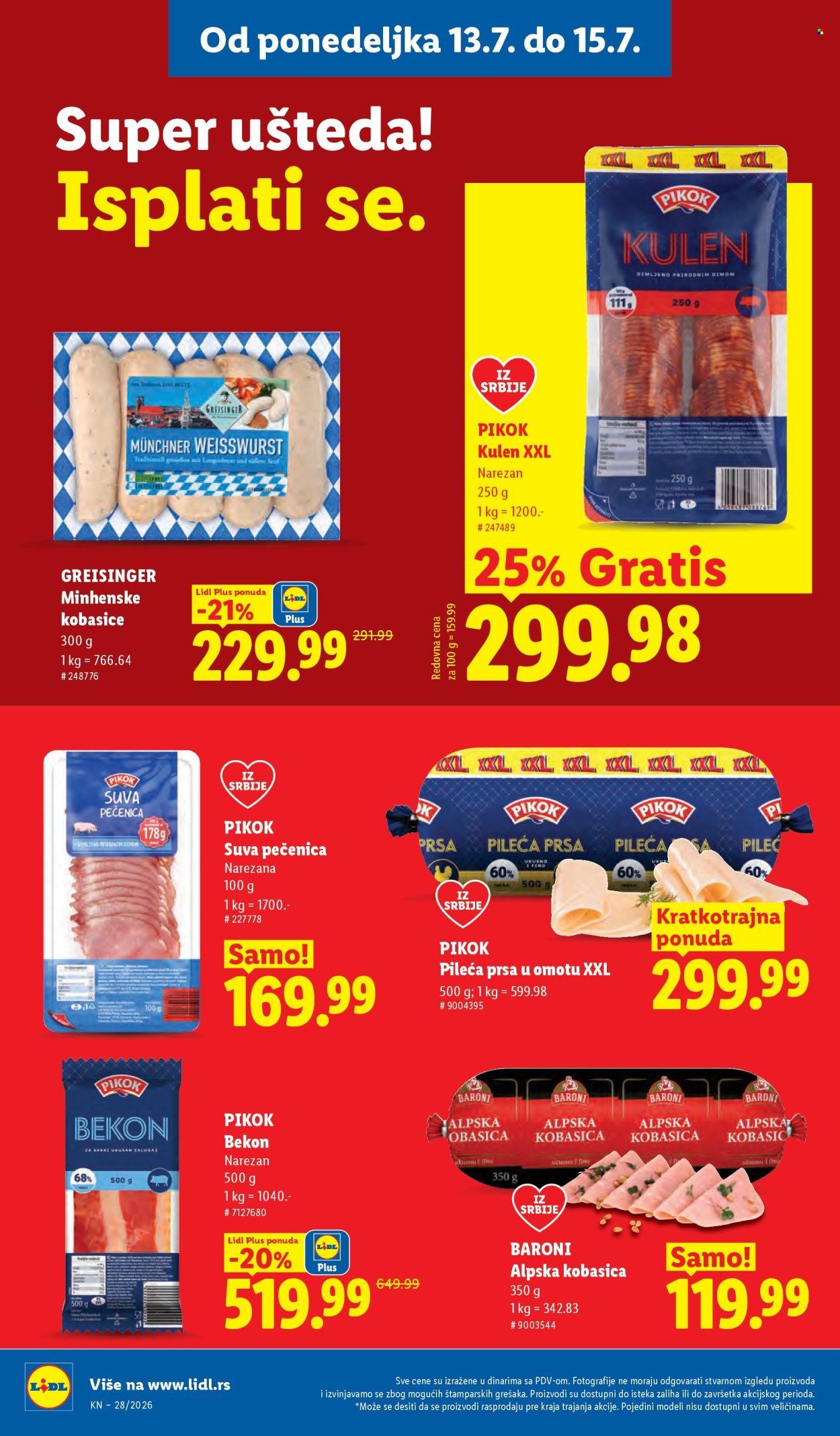 Lidl katalog  - 09.07.2026 - 15.07.2026. Stranica 88