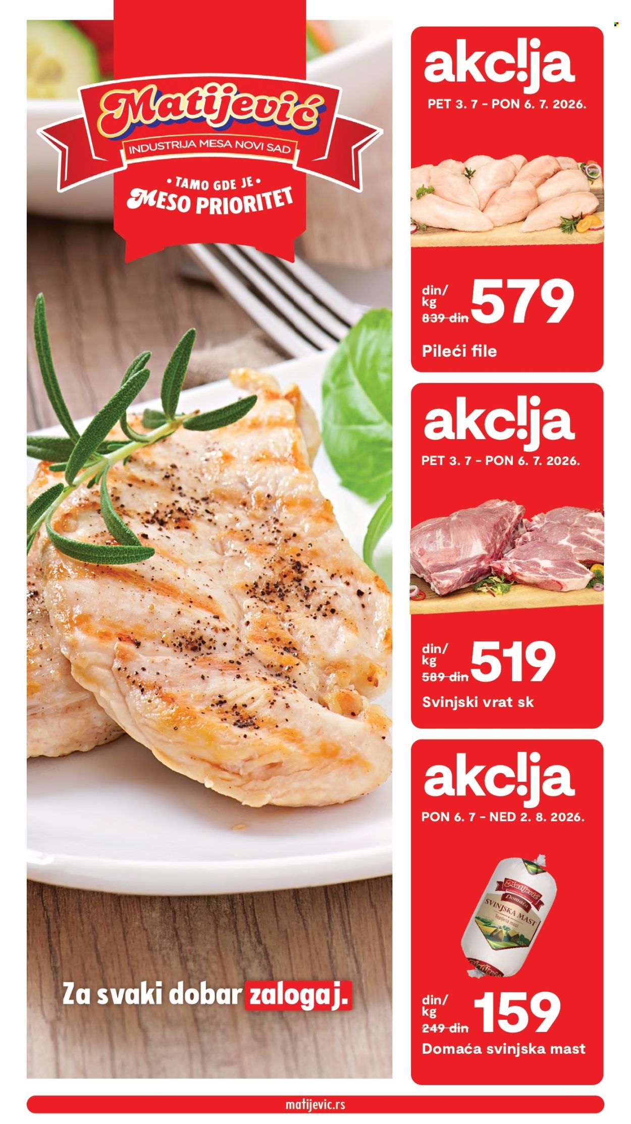 Matijević katalog  - 01.07.2026 - 31.07.2026. Stranica 1