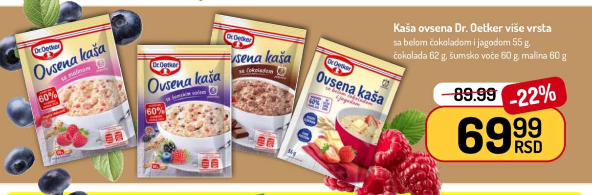 Kaša ovsena Dr. Oetker