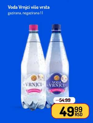 Voda Vrnci više vrsta