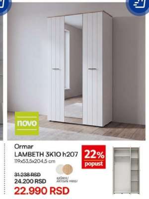 Ormar LAMBETH 3K1O h207
