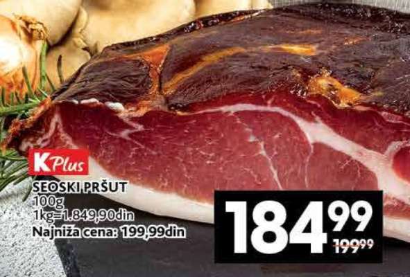 K Plus SEOSKI PRŠUT