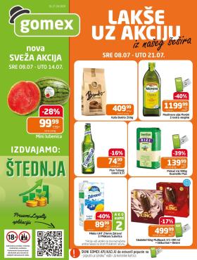 Gomex - AKCIJE IZ NAŠEG ŠEŠIRA