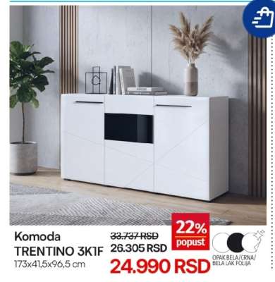 Komoda TRENTINO 3K1F