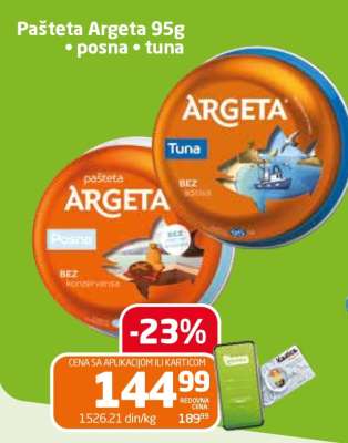 Pašteta Argeta 95g