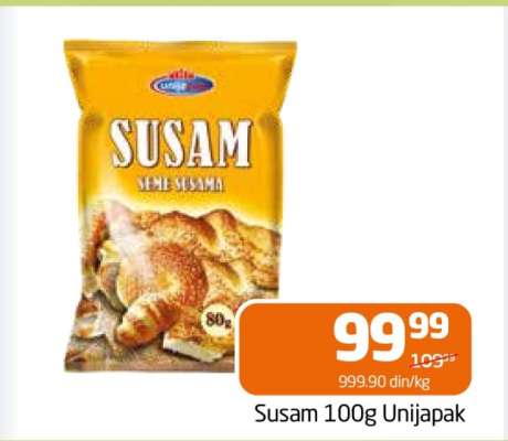 Susam 100g Unijapak