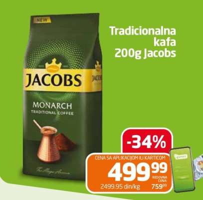 Tradicionalna kafa 200g Jacobs