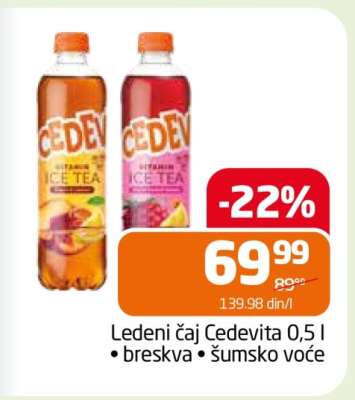 Ledeni čaj Cedevita 0,5 l