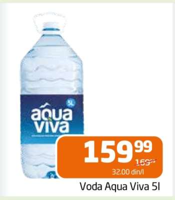 Voda Aqua Viva 5l