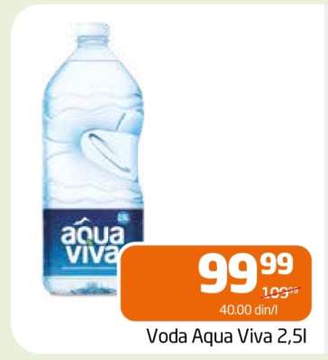 Voda Aqua Viva 2,5l