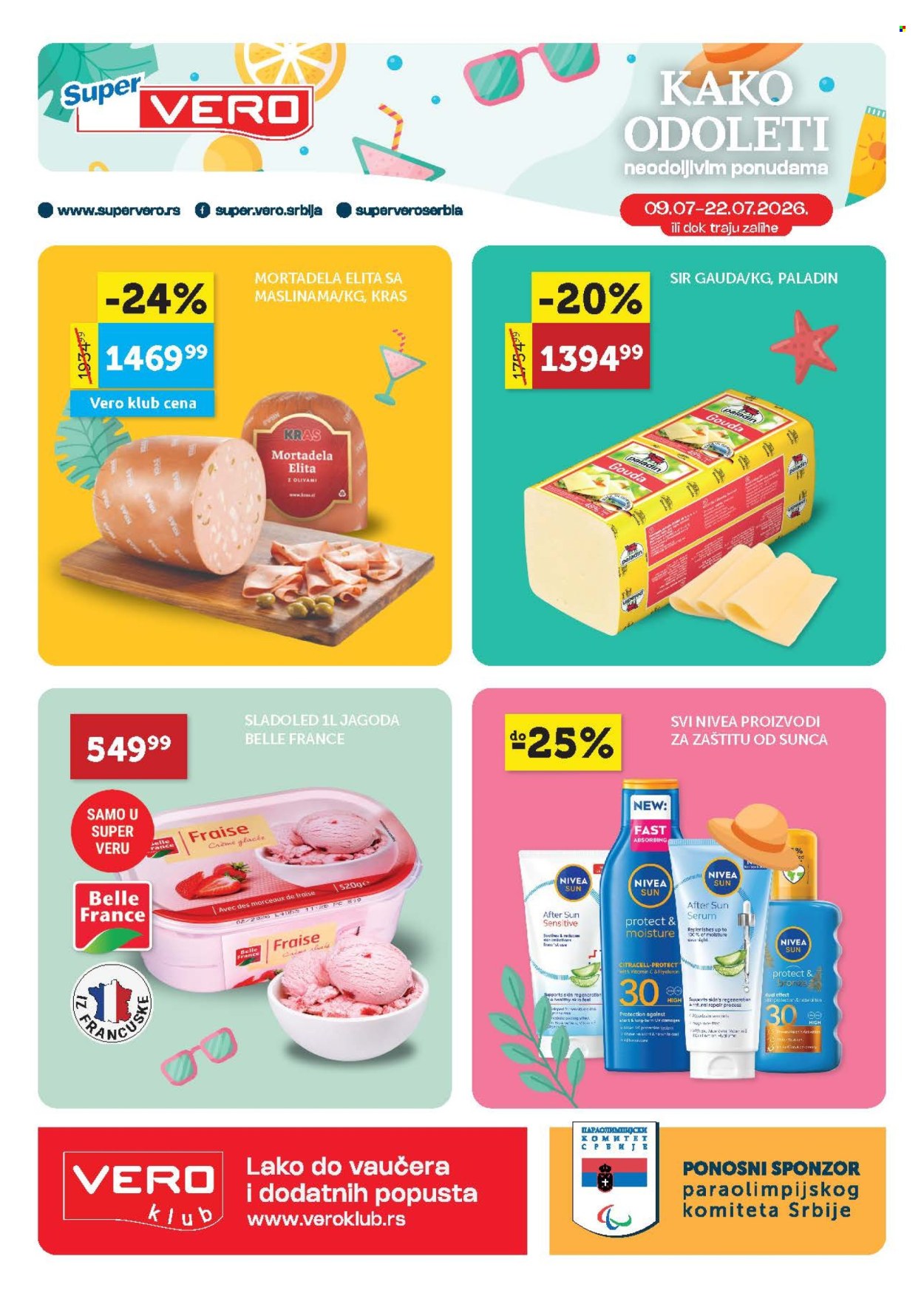SuperVERO katalog  - 09.07.2026 - 22.07.2026. Stranica 1