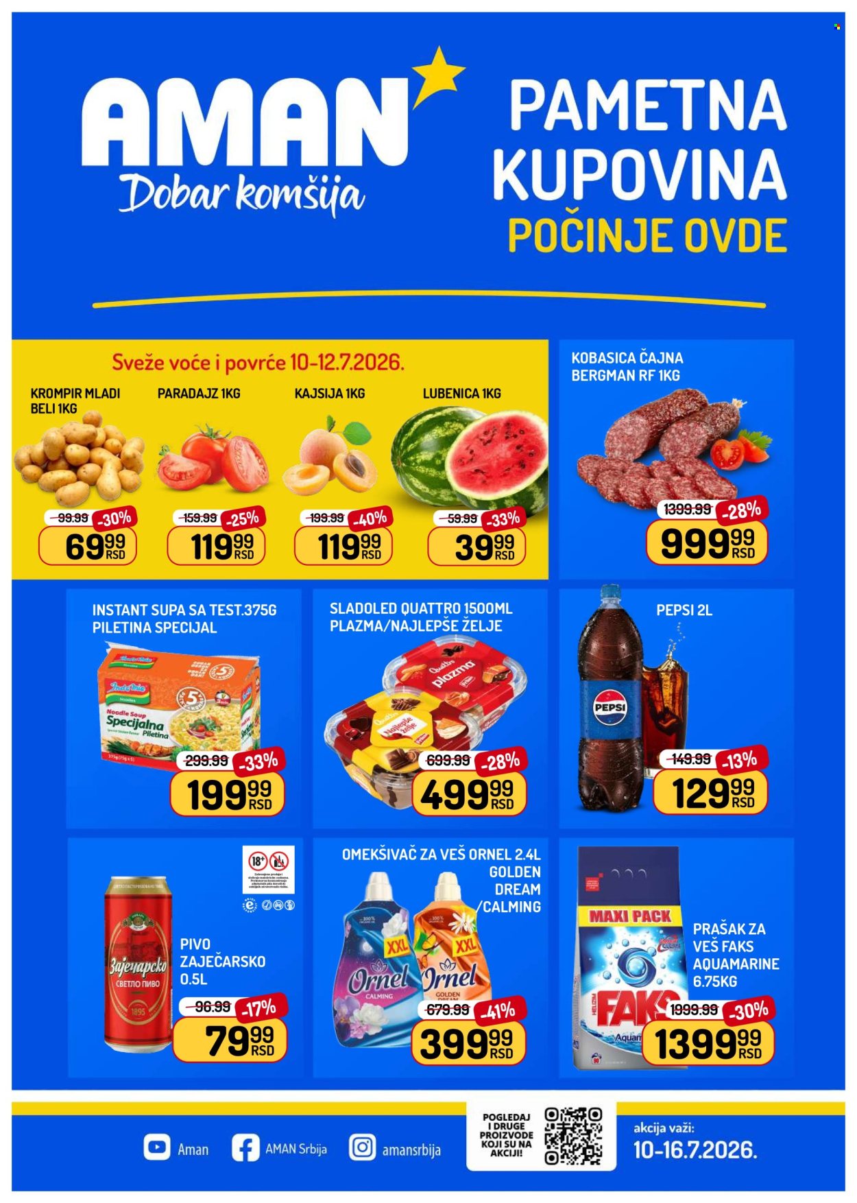Aman katalog  - 10.07.2026 - 16.07.2026. Stranica 1
