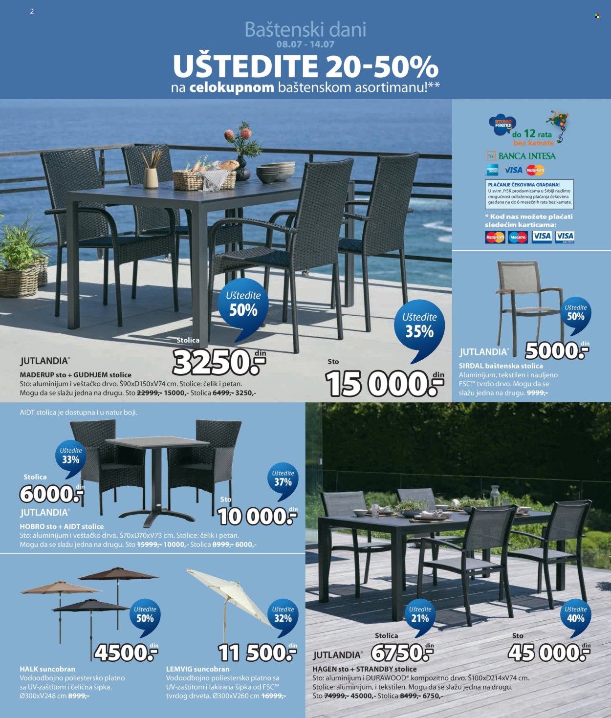 JYSK katalog  - 08.07.2026 - 21.07.2026. Stranica 2