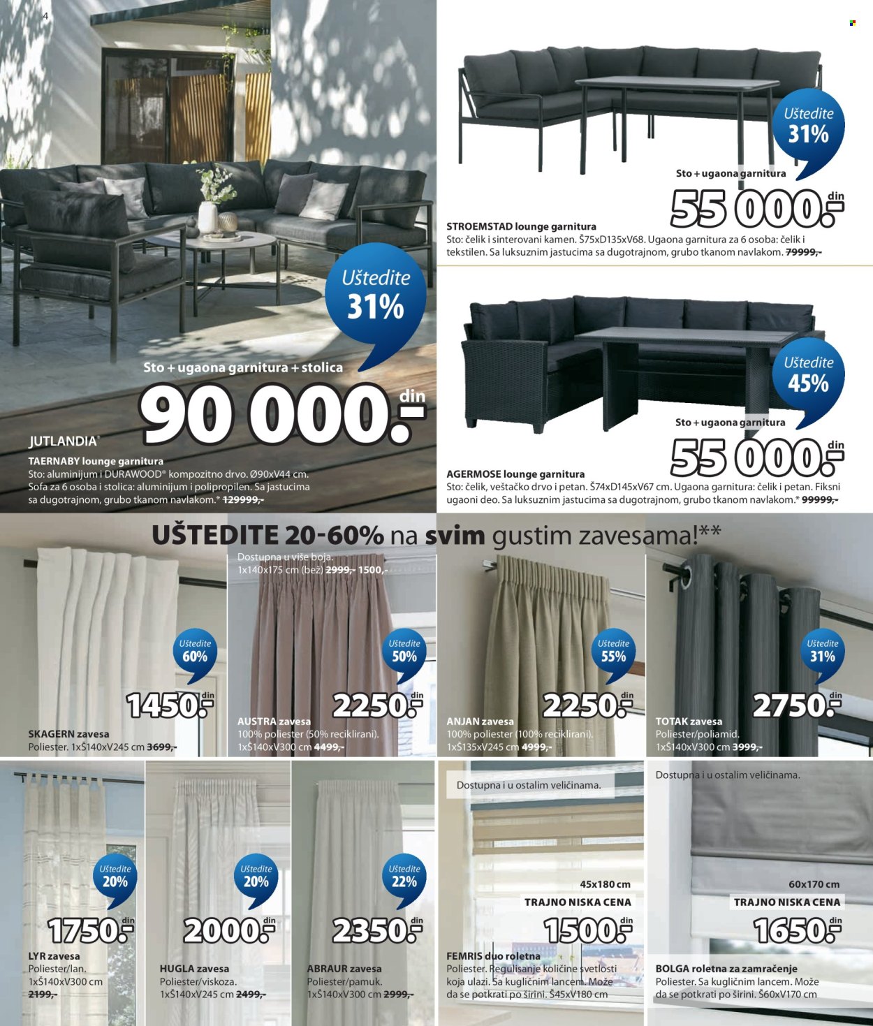 JYSK katalog  - 08.07.2026 - 21.07.2026. Stranica 4