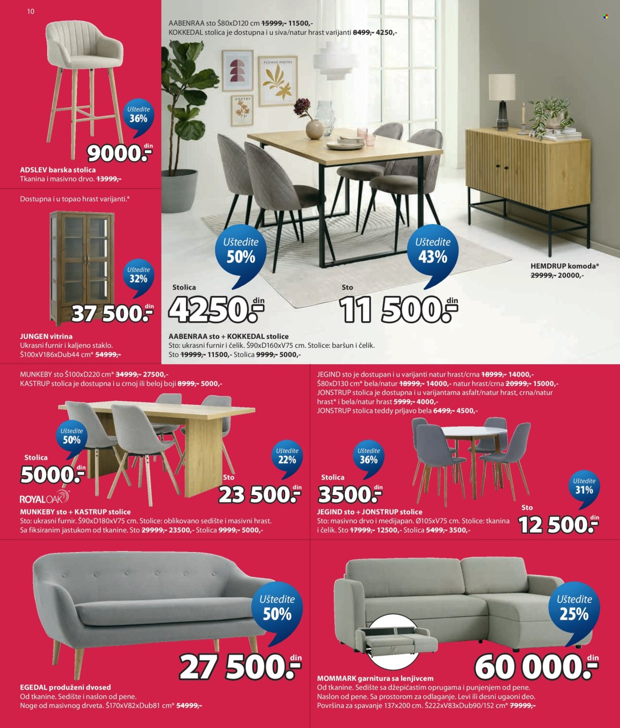 JYSK katalog  - 08.07.2026 - 21.07.2026. Stranica 10