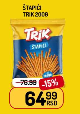 Štapići Trik 200g