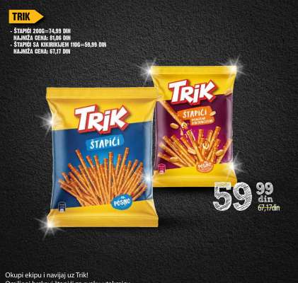 TRIK ŠTAPIĆI