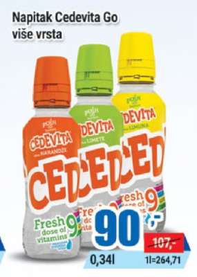 Napitak Cedevita Go