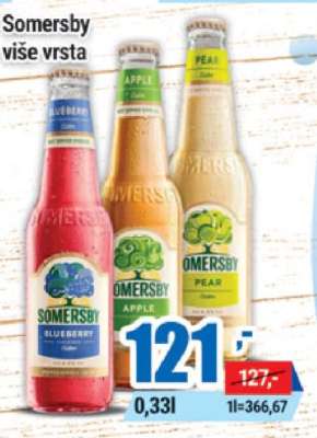 Somersby više vrsta