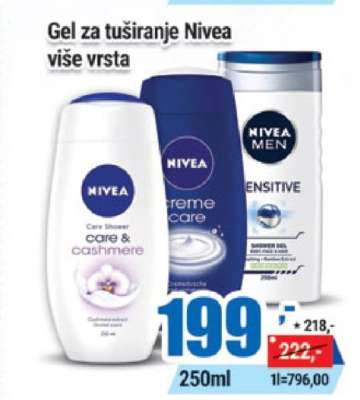 Gel za tuširanje Nivea