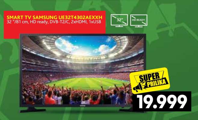 SMART TV SAMSUNG UE32T4302AEXXH