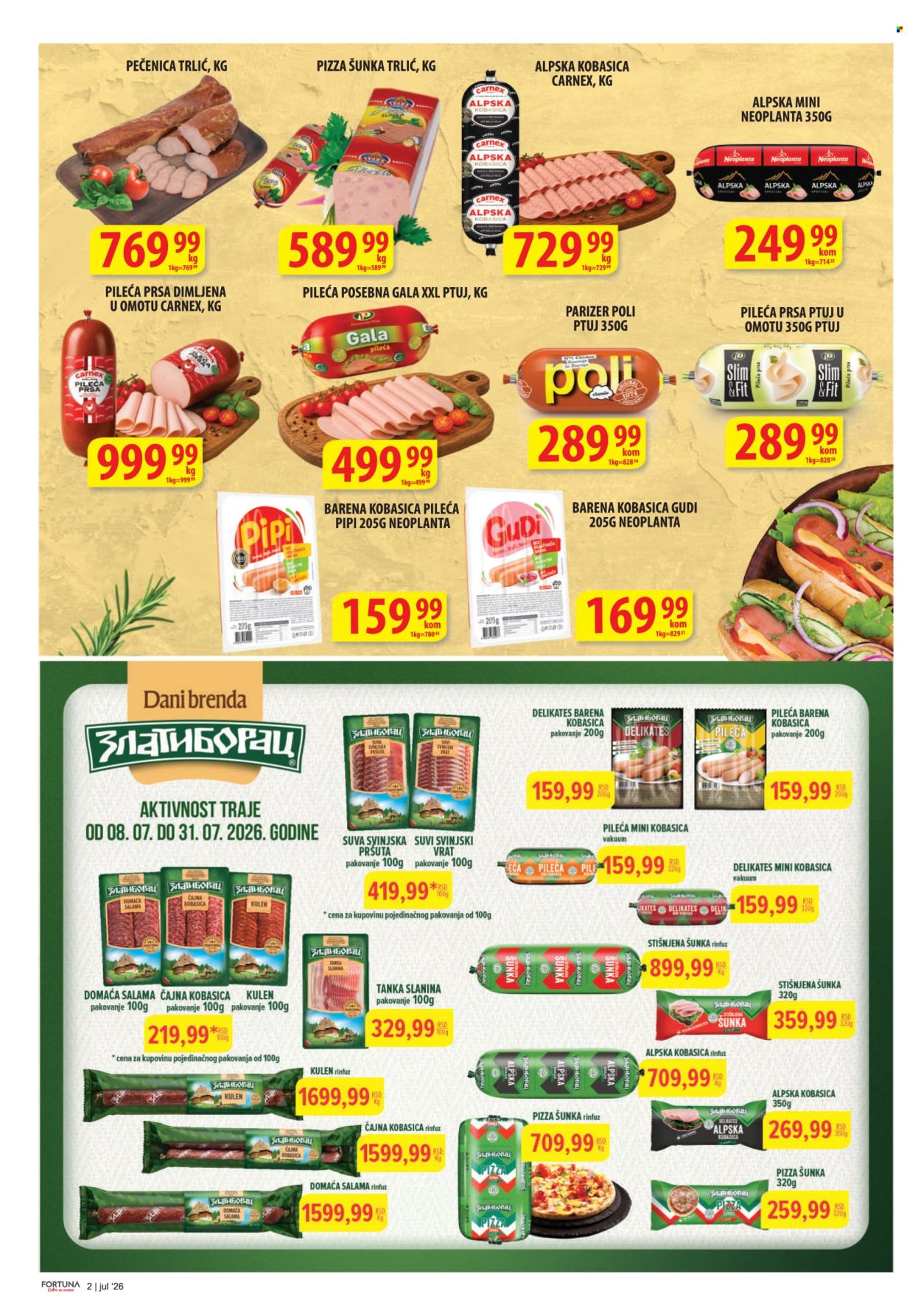 Fortuna Market katalog  - 08.07.2026 - 31.07.2026. Stranica 2