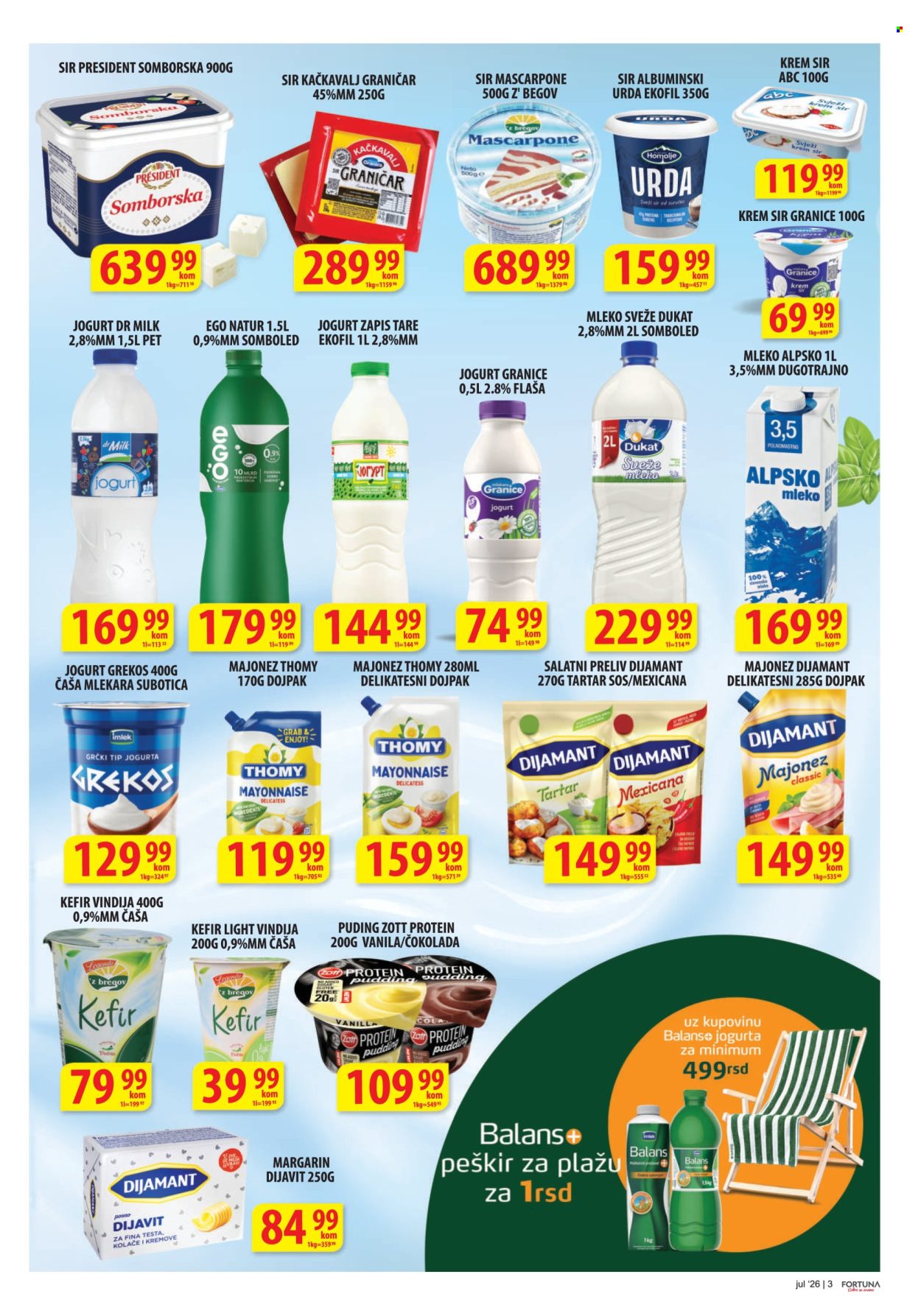 Fortuna Market katalog  - 08.07.2026 - 31.07.2026. Stranica 3