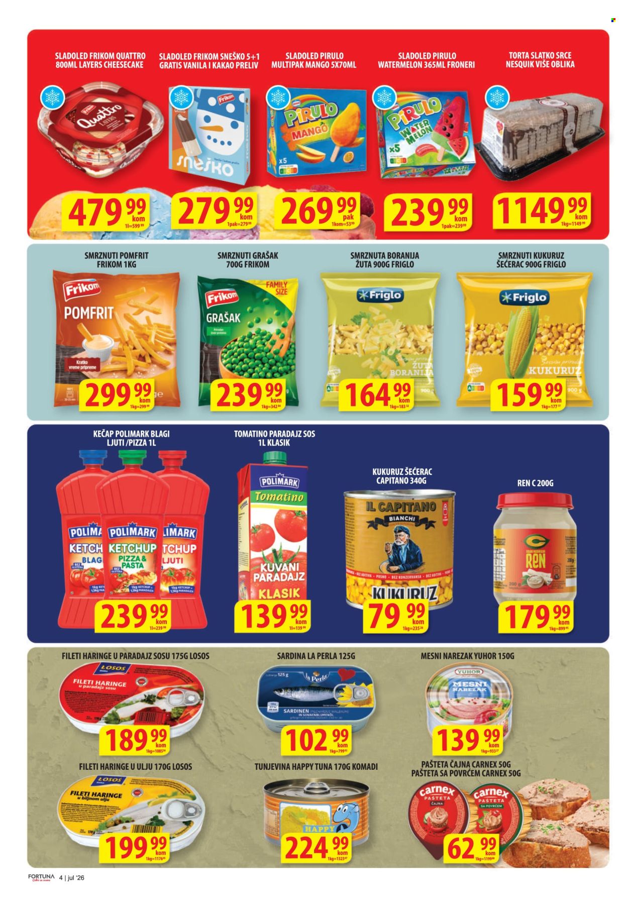 Fortuna Market katalog  - 08.07.2026 - 31.07.2026. Stranica 4