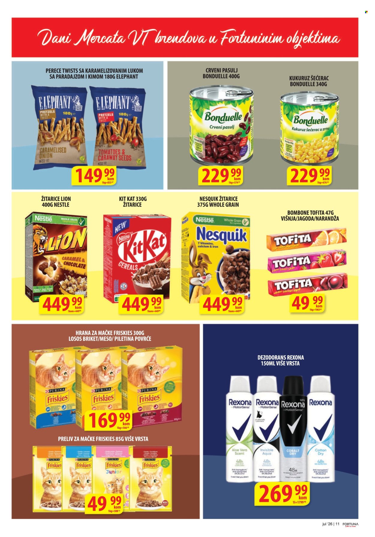 Fortuna Market katalog  - 08.07.2026 - 31.07.2026. Stranica 11